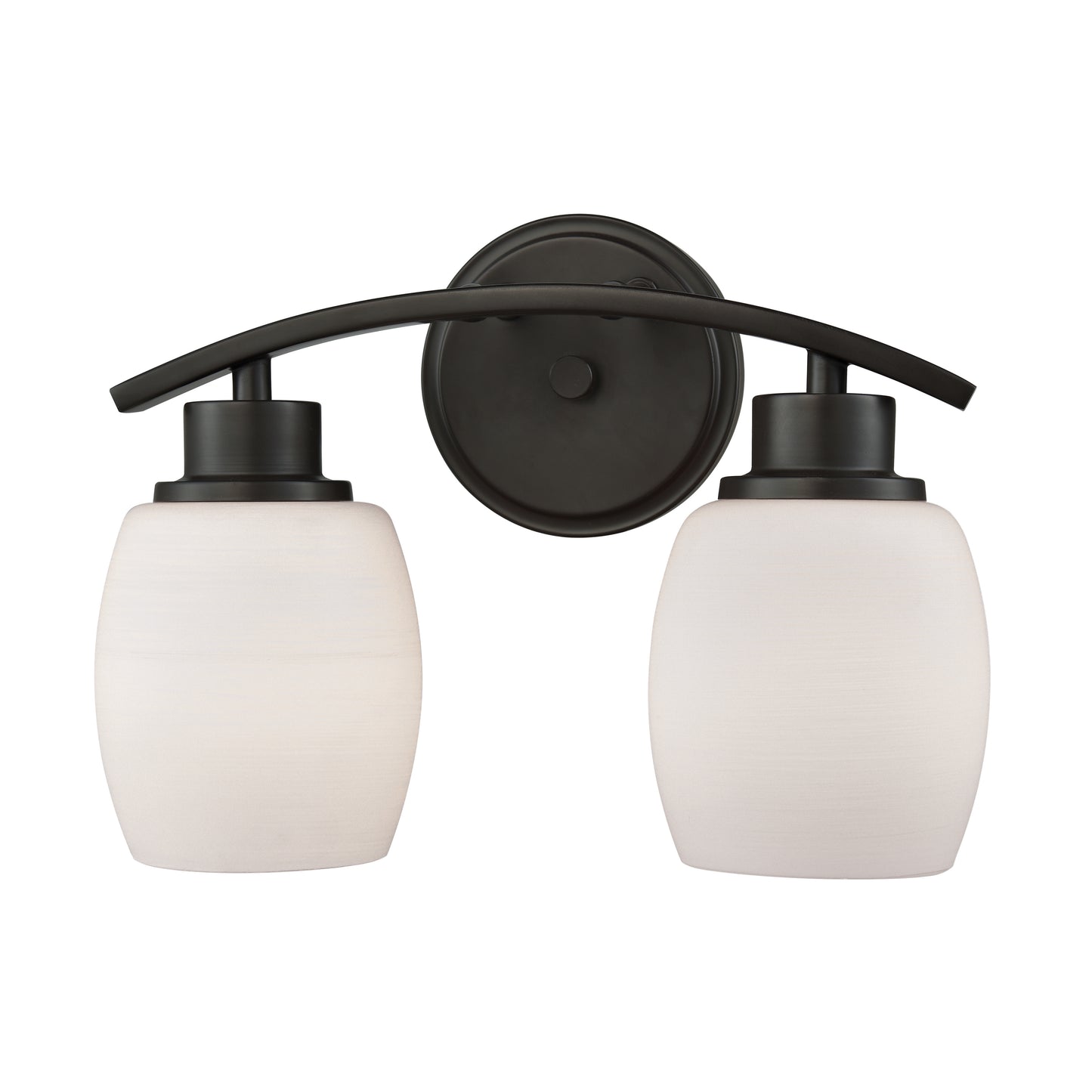 THOMAS CN170211 Casual Mission 12'' Wide 2-Light Vanity Light - Oil Rubbed Bronze