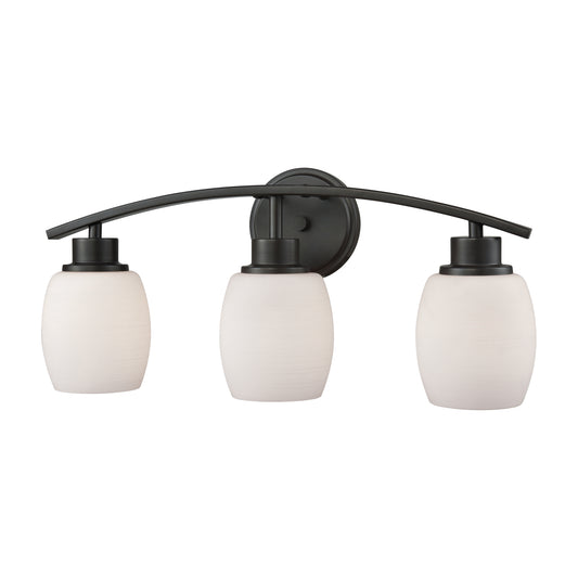 THOMAS CN170311 Casual Mission 20'' Wide 3-Light Vanity Light - Oil Rubbed Bronze