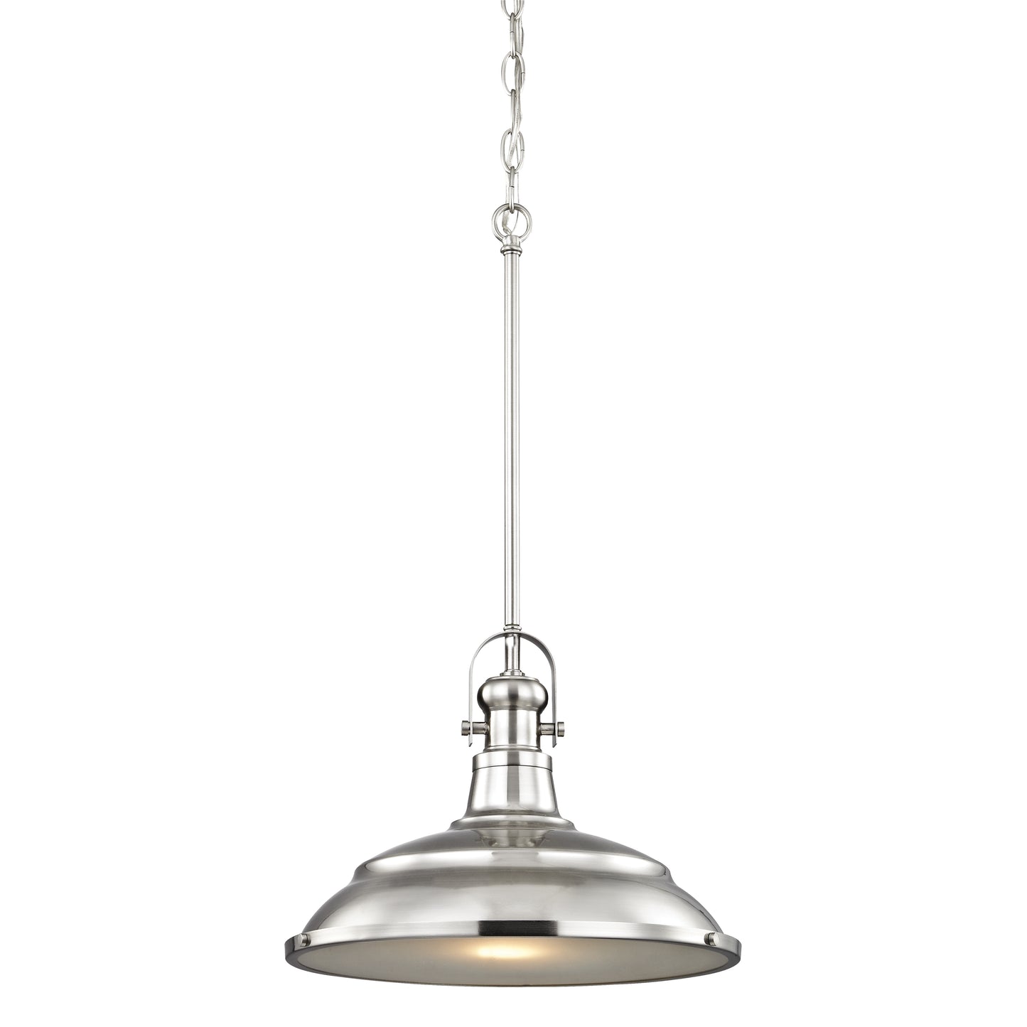 THOMAS CN200142 Blakesley 14'' Wide 1-Light Pendant - Brushed Nickel