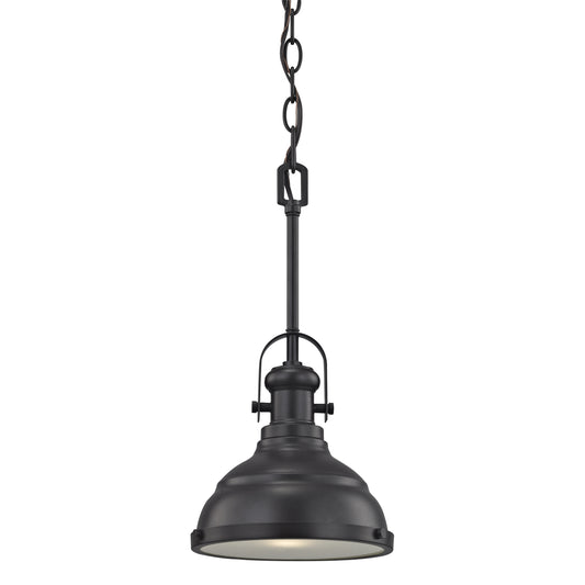 THOMAS CN200151 Blakesley 8'' Wide 1-Light Mini Pendant - Oil Rubbed Bronze