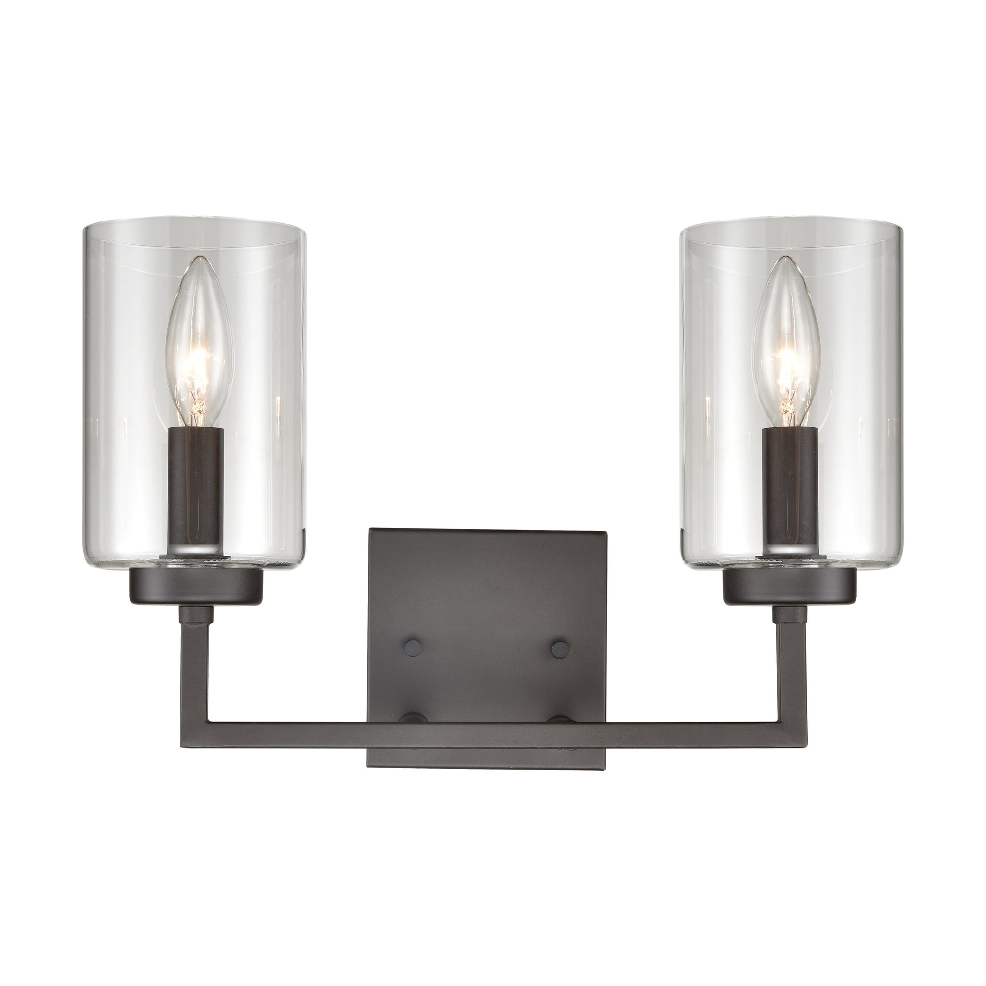 THOMAS CN240121 West End 14.5'' Wide 2-Light Vanity Light - Oil Rubbed Bronze