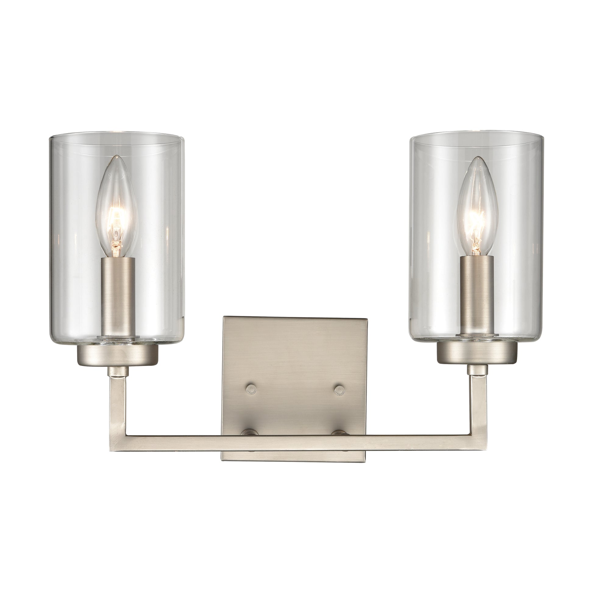 THOMAS CN240122 West End 14.5'' Wide 2-Light Vanity Light - Brushed Nickel