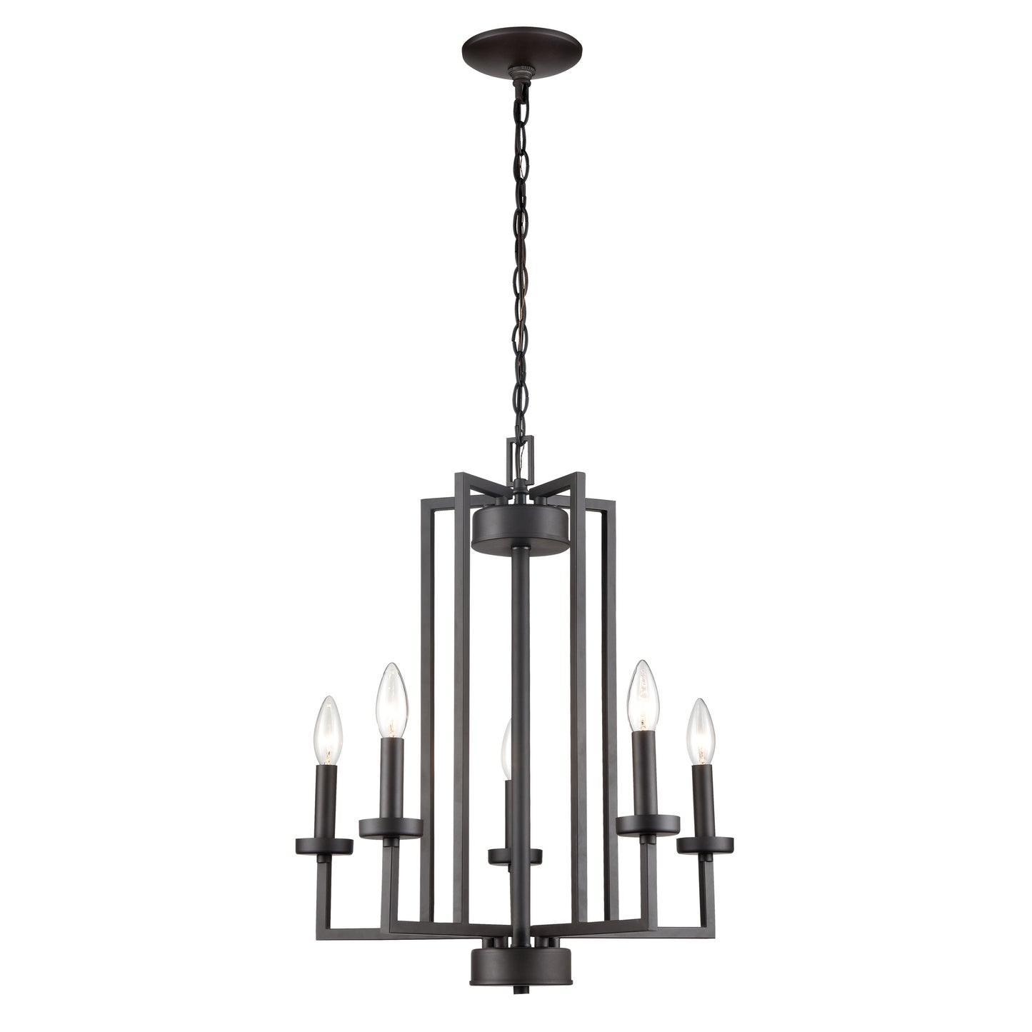 THOMAS CN240521 West End 20'' Wide 6-Light Chandelier - Oil Rubbed Bronze