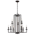 THOMAS CN240921 West End 26.75'' Wide 9-Light Chandelier - Oil Rubbed Bronze
