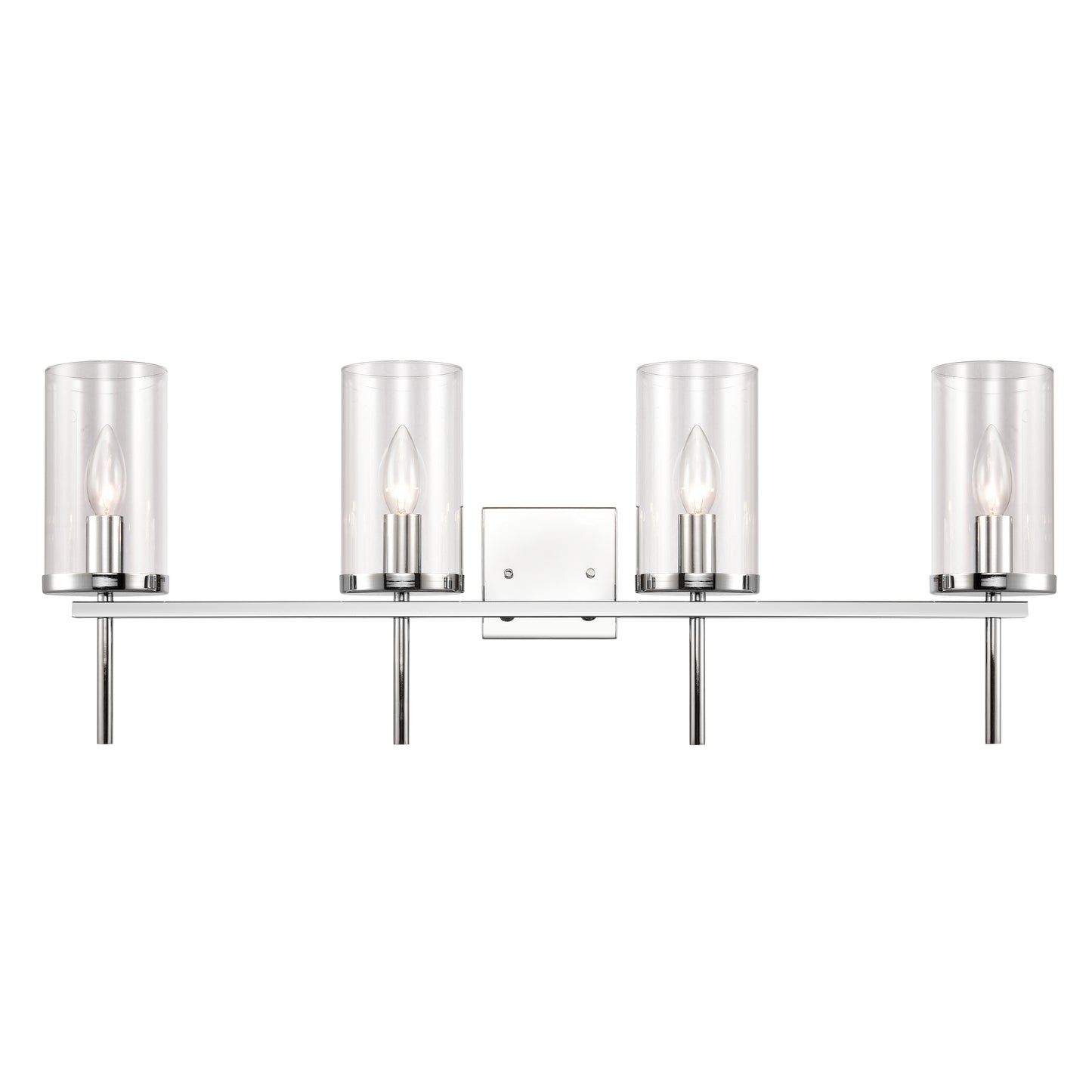 THOMAS CN290413 Oakland 32.5'' Wide 4-Light Vanity Light - Chrome