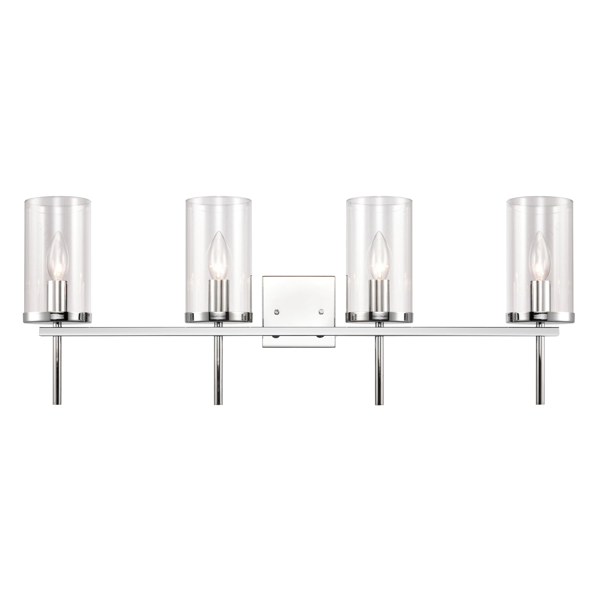 THOMAS CN290413 Oakland 32.5'' Wide 4-Light Vanity Light - Chrome