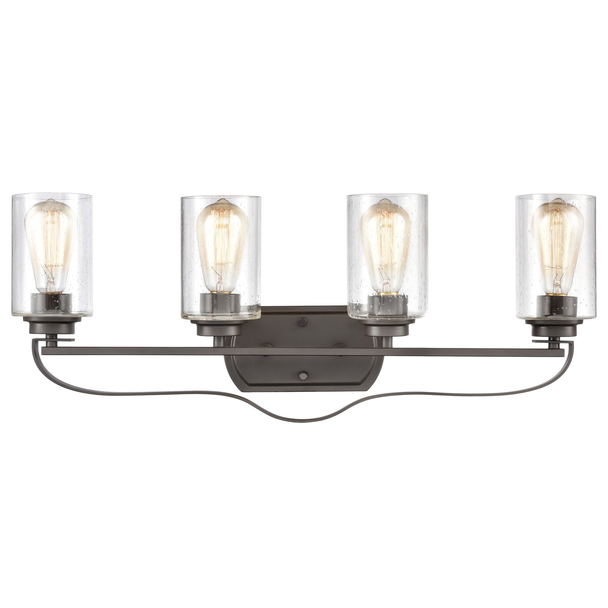 THOMAS CN300411 Market Square 28'' Wide 4-Light Vanity Light - Oil Rubbed Bronze