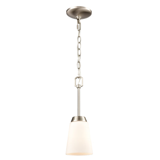 THOMAS CN310152 Winslow 5'' Wide 1-Light Mini Pendant - Brushed Nickel