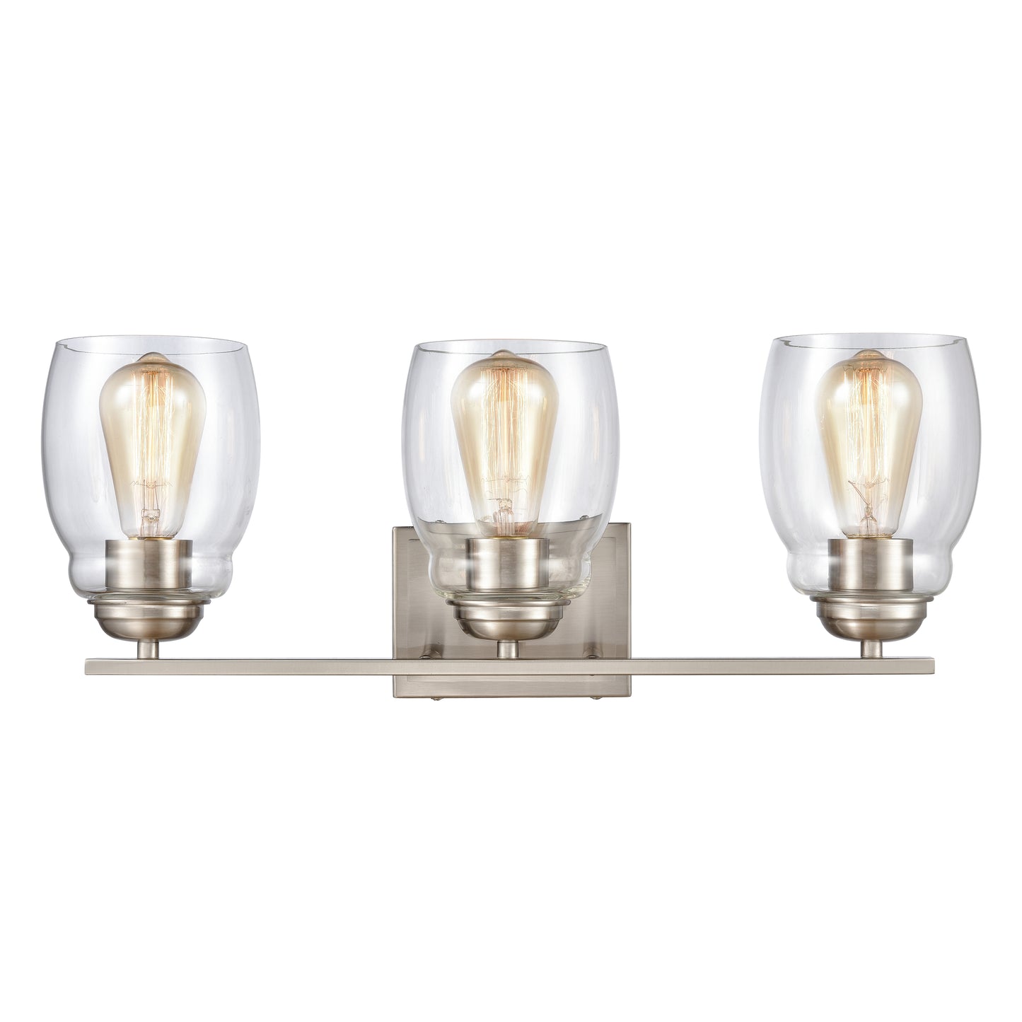 THOMAS CN320312 Calistoga 22'' Wide 3-Light Vanity Light - Brushed Nickel