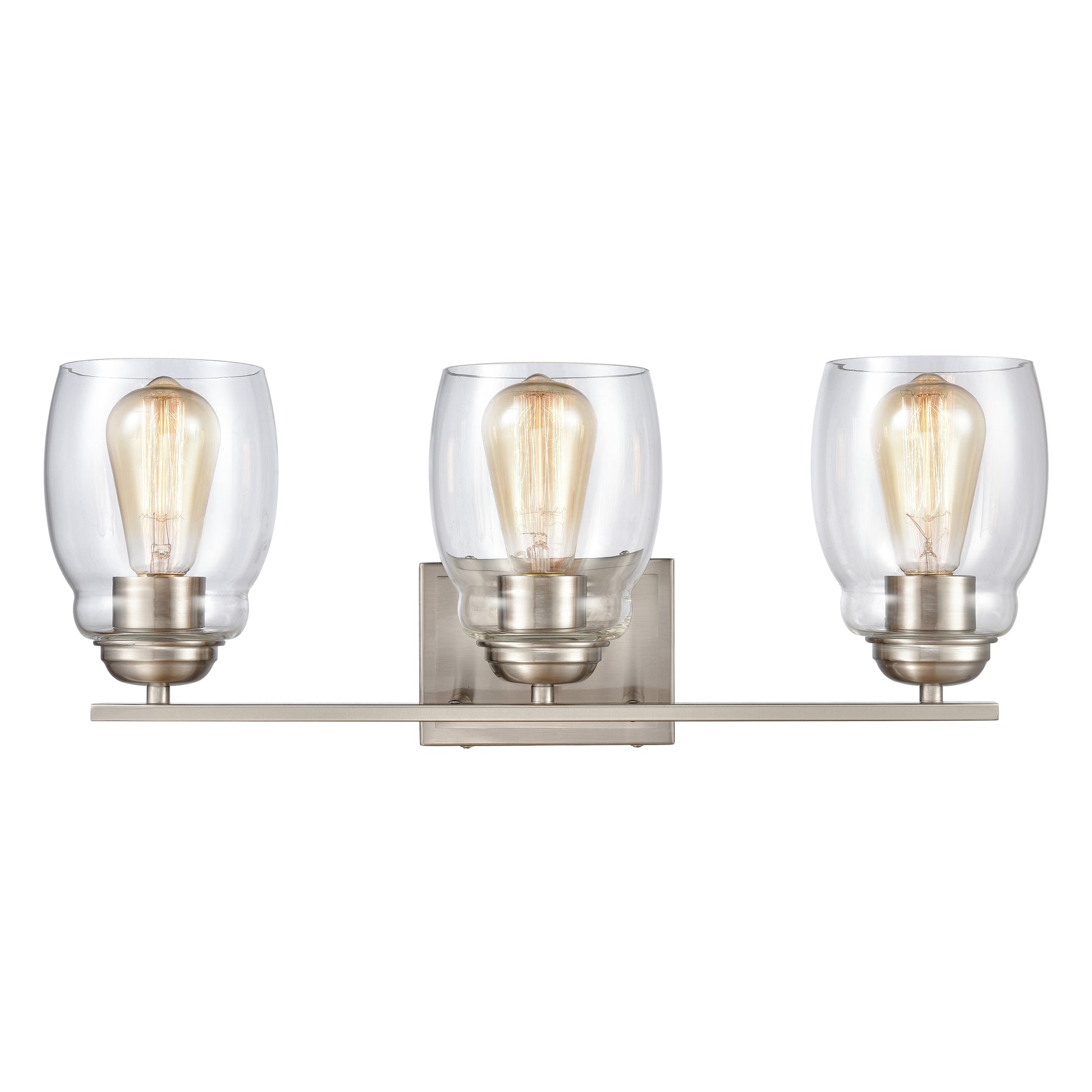 THOMAS CN320312 Calistoga 22'' Wide 3-Light Vanity Light - Brushed Nickel