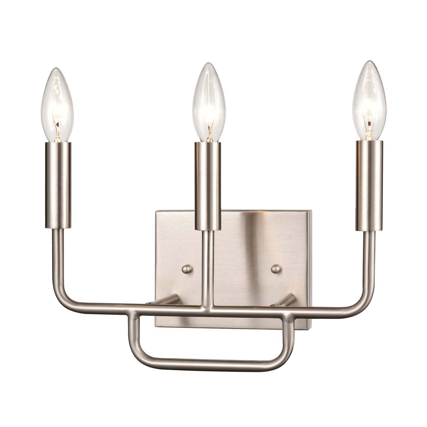 THOMAS CN330312 Park Slope 13'' Wide 3-Light Vanity Light - Brushed Nickel