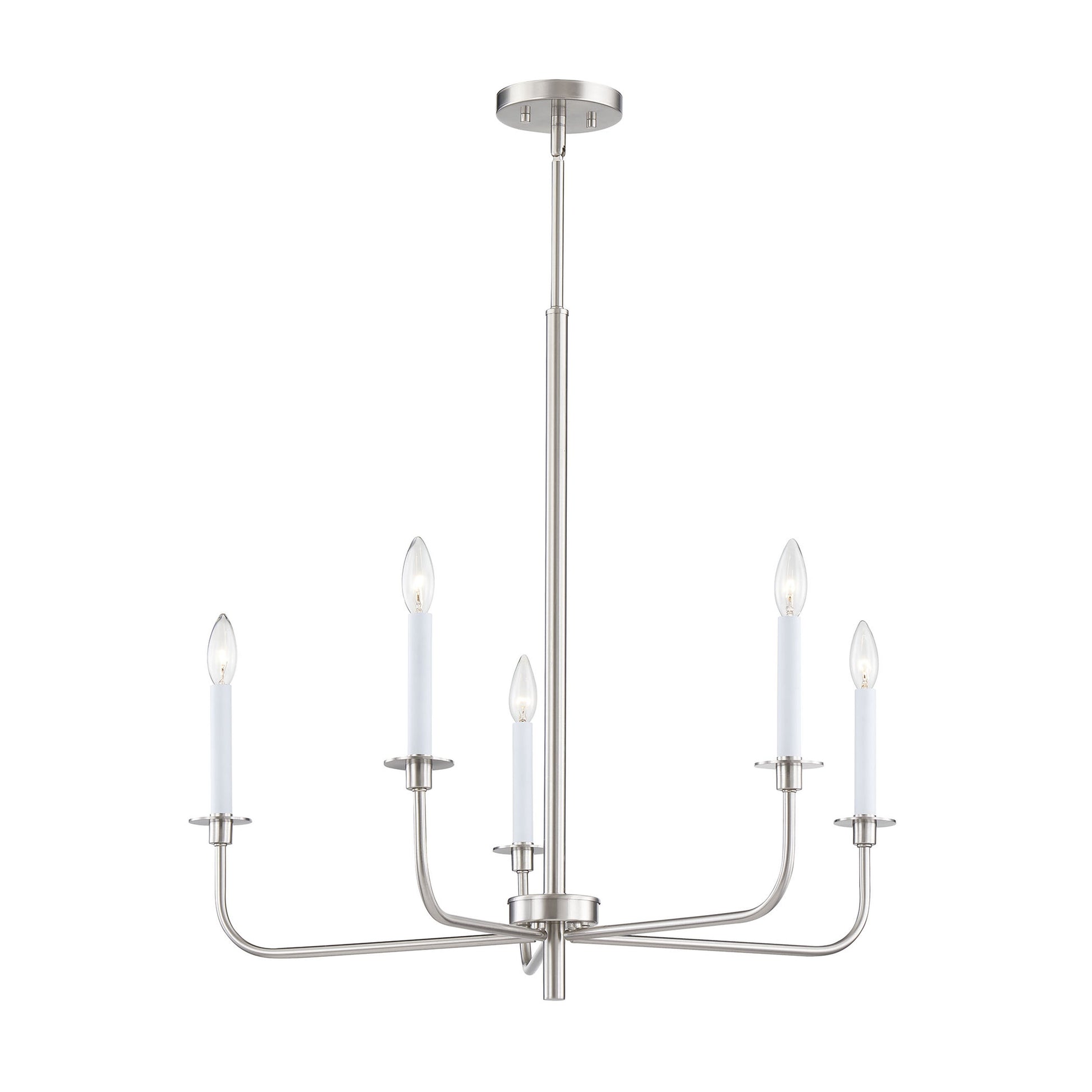 THOMAS CN341522 Lexington Green 30'' Wide 5-Light Chandelier - Brushed Nickel