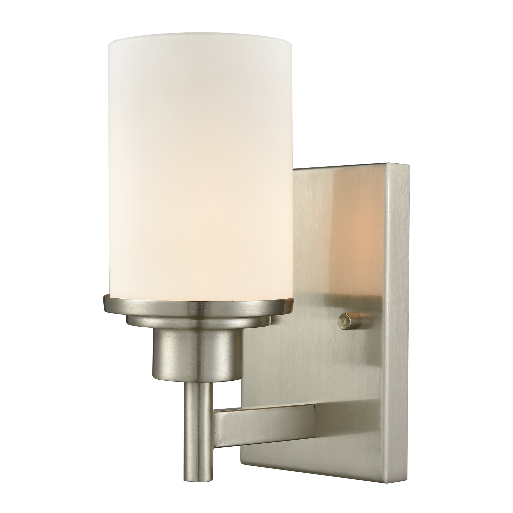 THOMAS CN575172 Belmar 9'' High 1-Light Sconce - Brushed Nickel