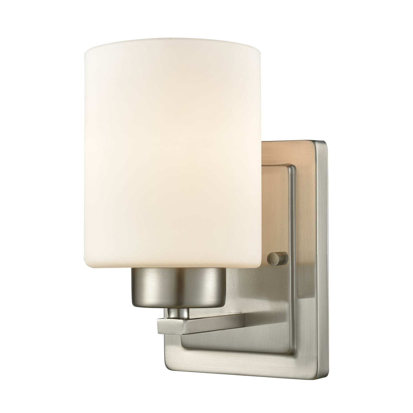 THOMAS CN579172 Summit Place 9'' High 1-Light Sconce - Brushed Nickel