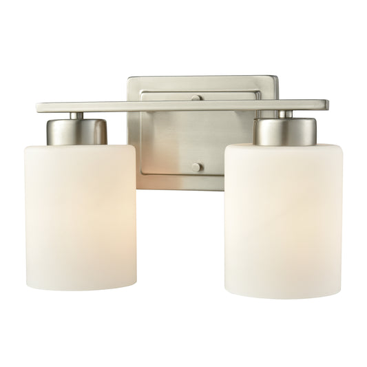 THOMAS CN579212 Summit Place 12'' Wide 2-Light Vanity Light - Brushed Nickel