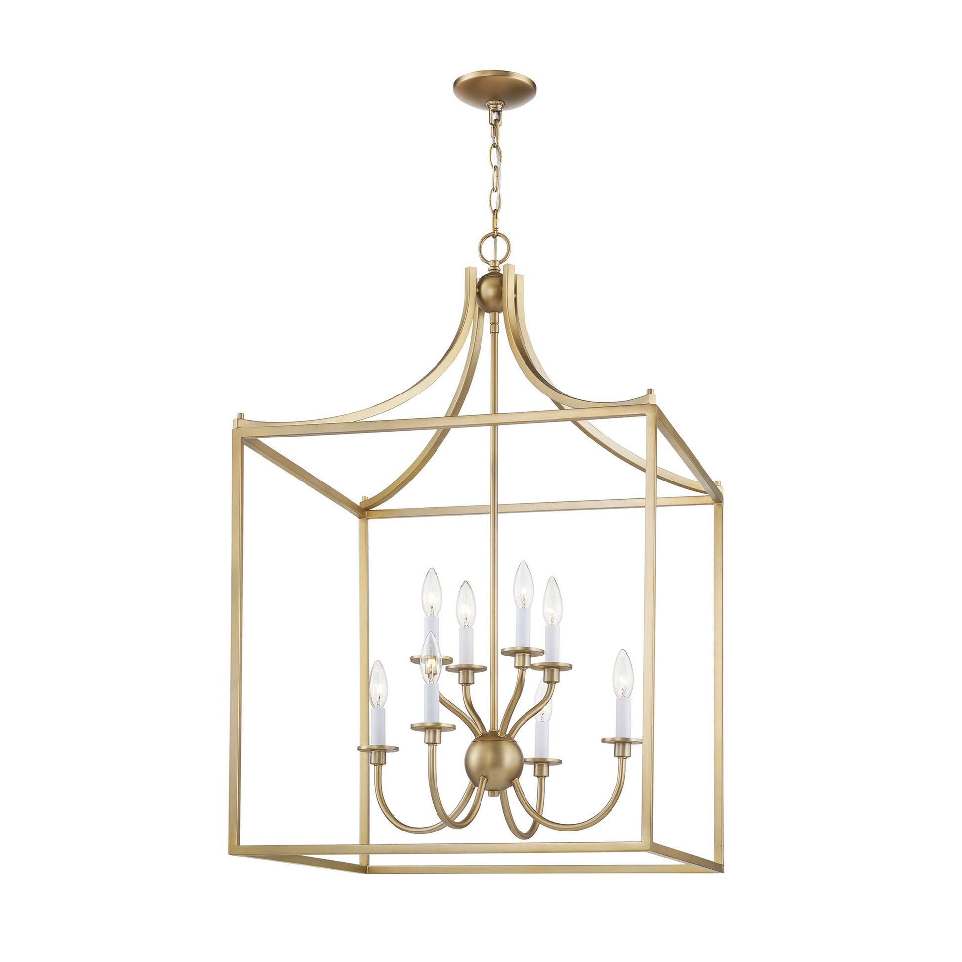 THOMAS CN700818 Prescott 24'' Wide 8-Light Chandelier - Warm Brass