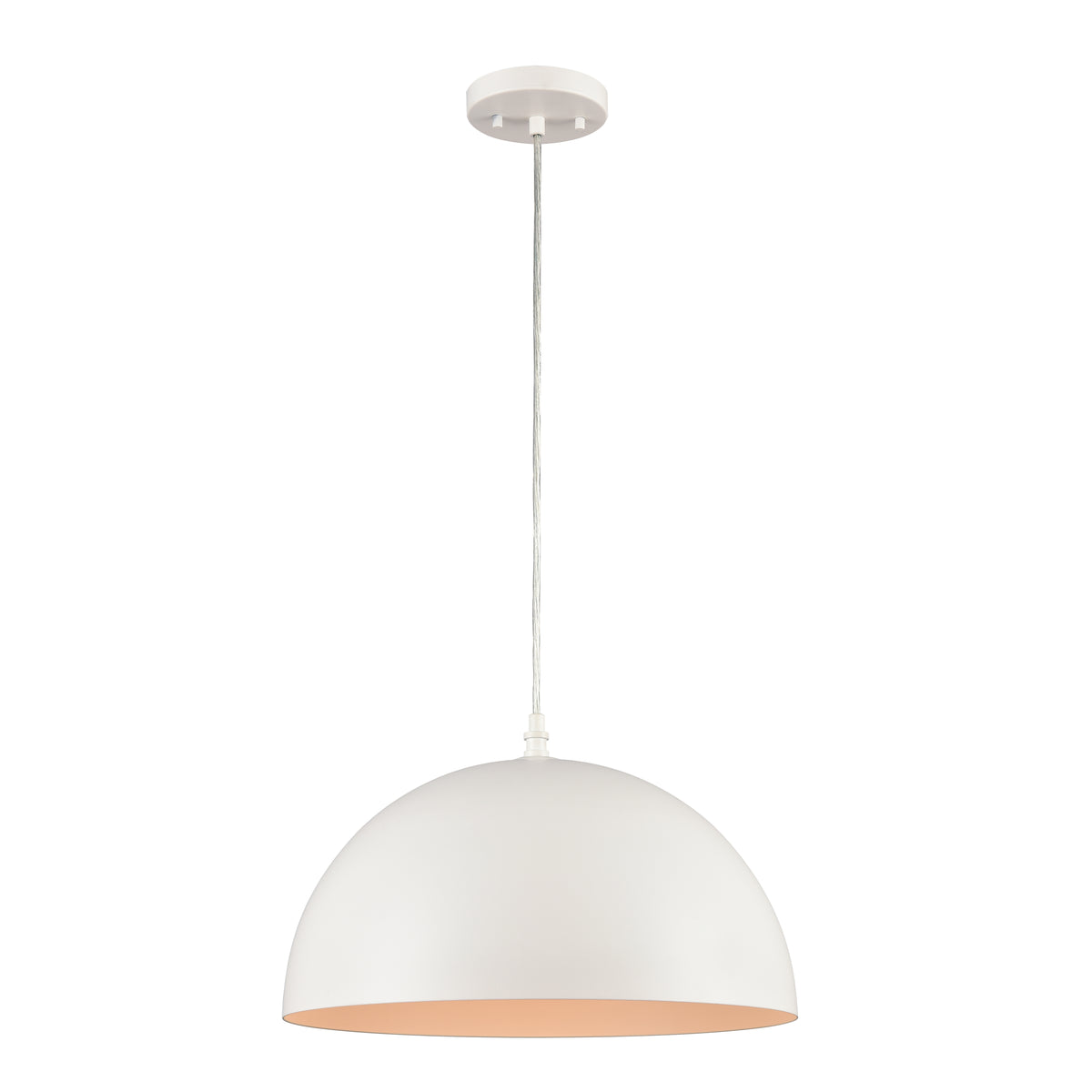 THOMAS CN701154 Chelsea 16'' Wide 1-Light Pendant - White