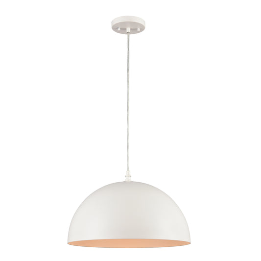 THOMAS CN701154 Chelsea 16'' Wide 1-Light Pendant - White