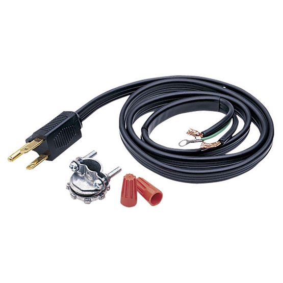 INSINKERATOR CRD-00 Garbage Disposal Power Cord Kit - Black