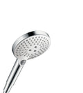 HANSGROHE 04529400 Raindance Select S Handshower 120 3-Jet, 2.0 GPM in White/Chrome
