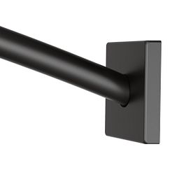 MOEN CSR2168BL Triva  Adjustable Curved Shower Rod In Matte Black