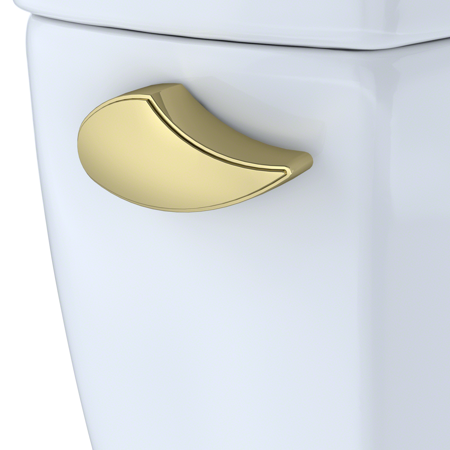 TOTO THU068#PB TRIP LEVER - POLISHED BRASS For DRAKE (EXCEPT R SUFFIX) TOILET , Polished Brass