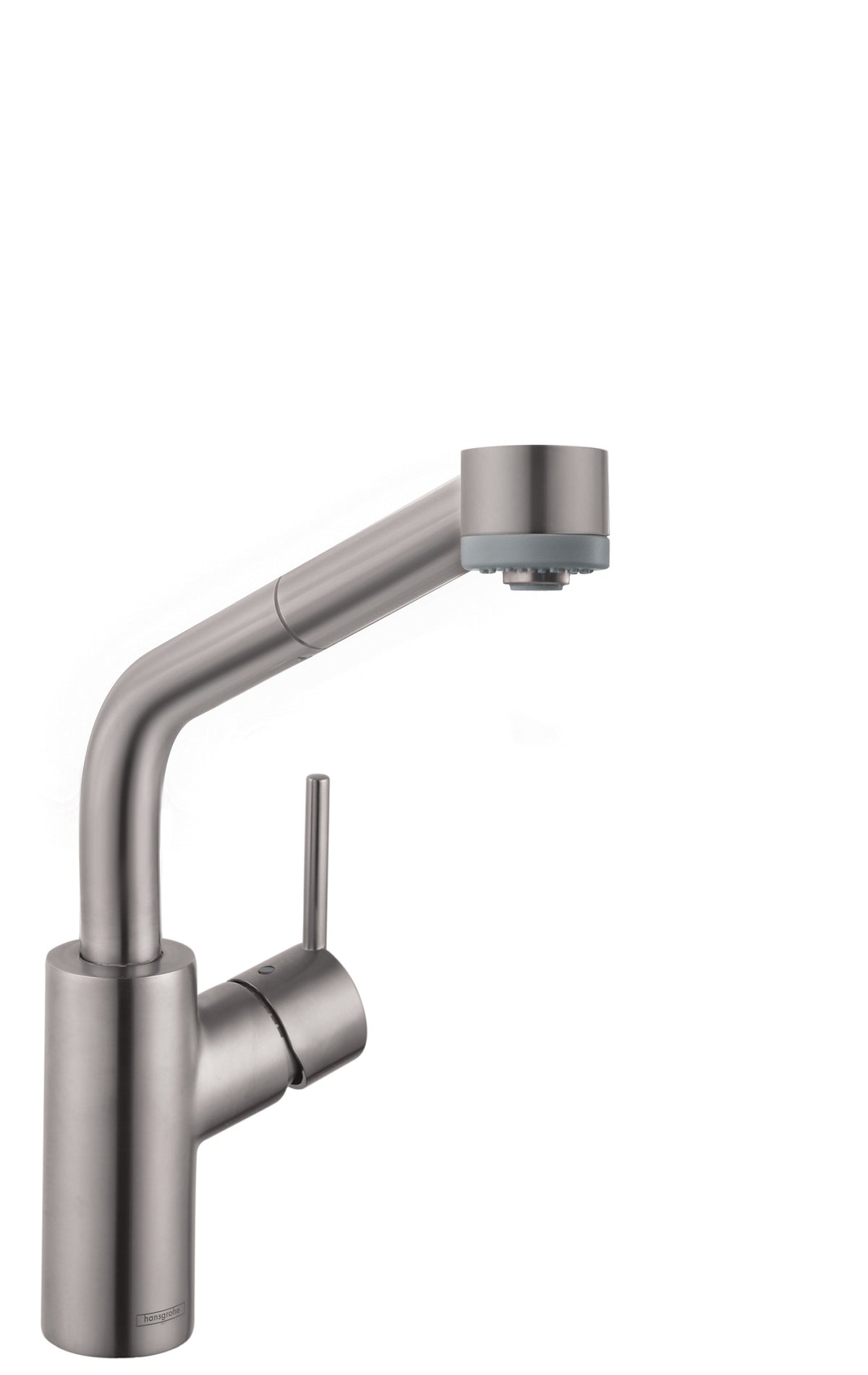 HANSGROHE 04247800 Talis S SemiArc Kitchen Faucet, 2-Spray Pull-Out, 1.75 GPM in Stainless Steel Optic
