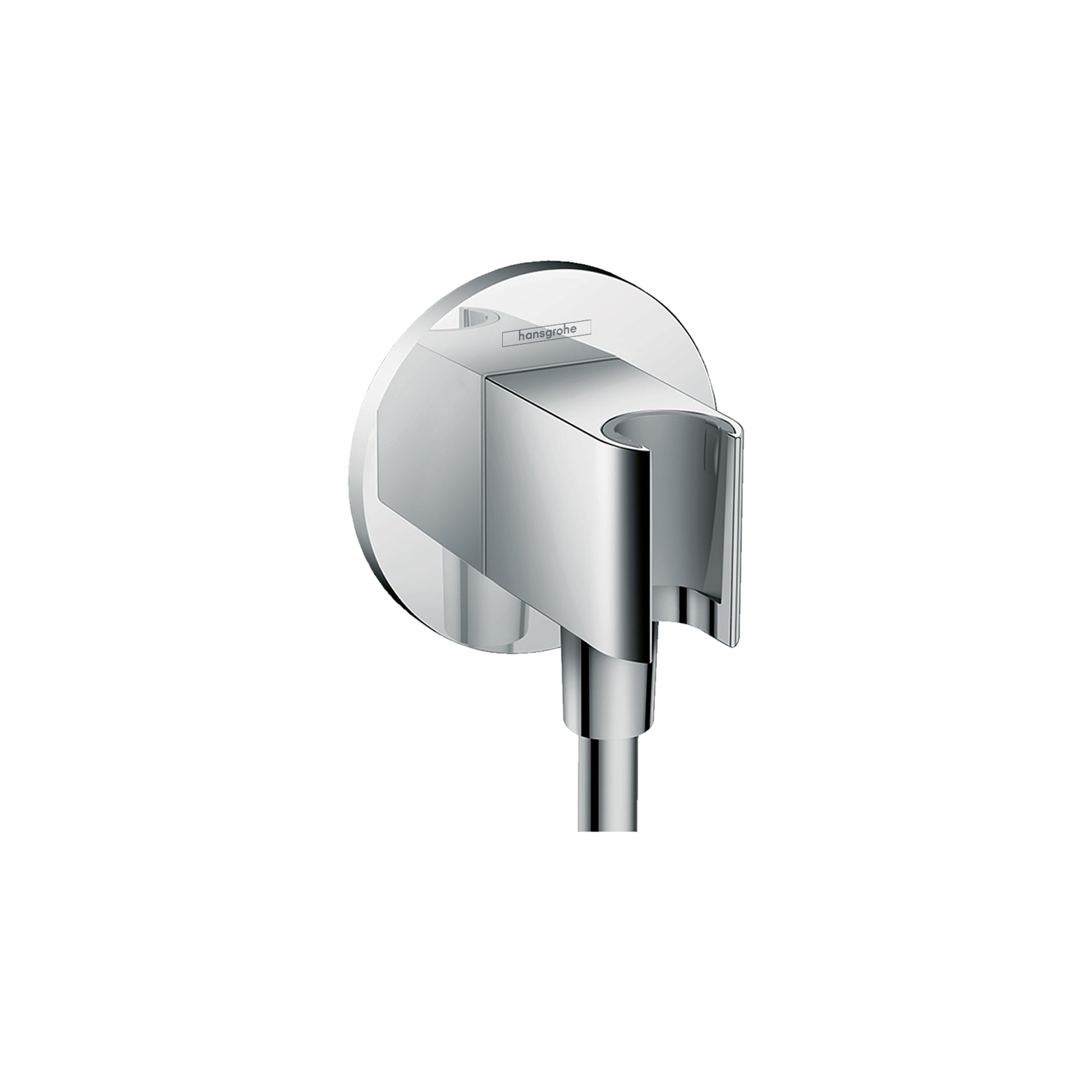HANSGROHE 26487001 Wall Outlet S with Handshower Holder in Chrome