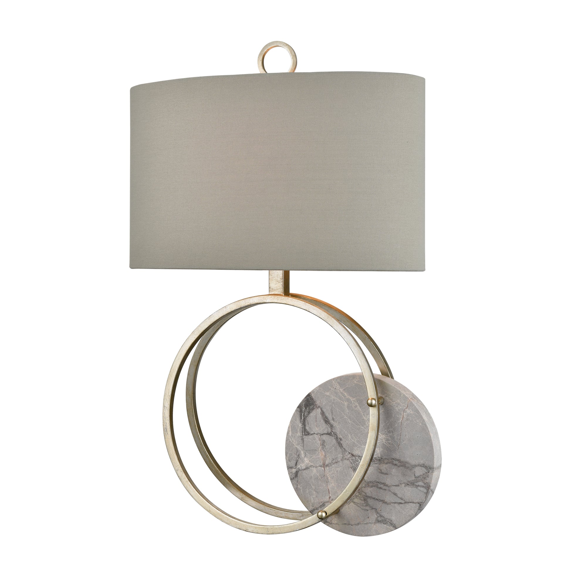 ELK SIGNATURE D4111 Moonstruck 29'' High 1-Light Table Lamp - Silver Leaf