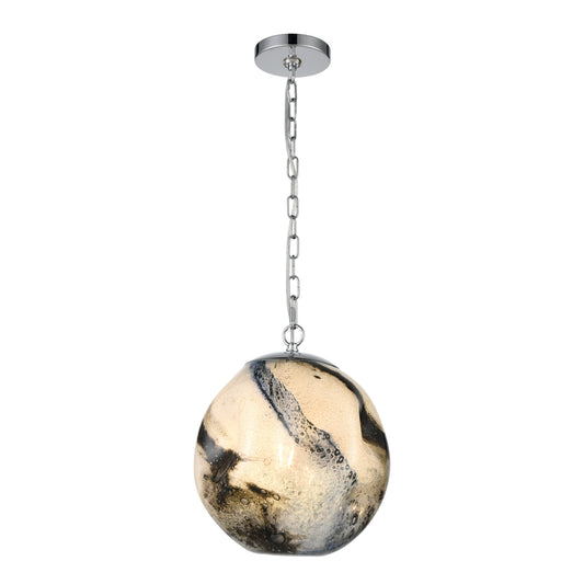 ELK SIGNATURE D4490 Blue Planetary 12'' Wide 1-Light Pendant - Blue