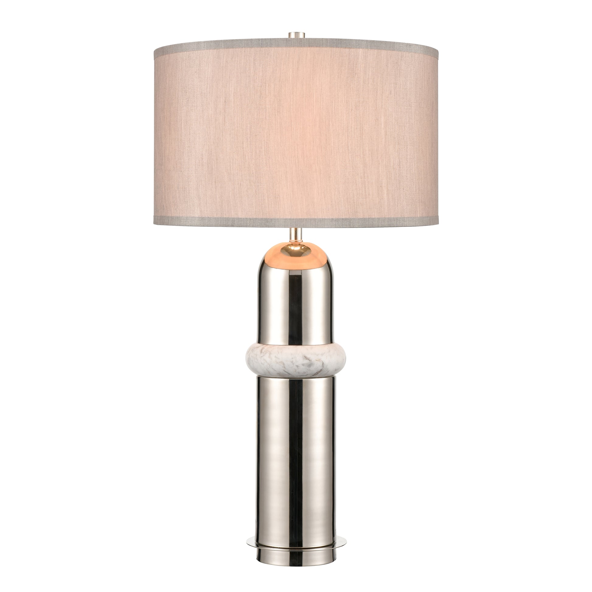 ELK SIGNATURE D4669 Silver Bullet 31'' High 1-Light Table Lamp - Polished Nickel