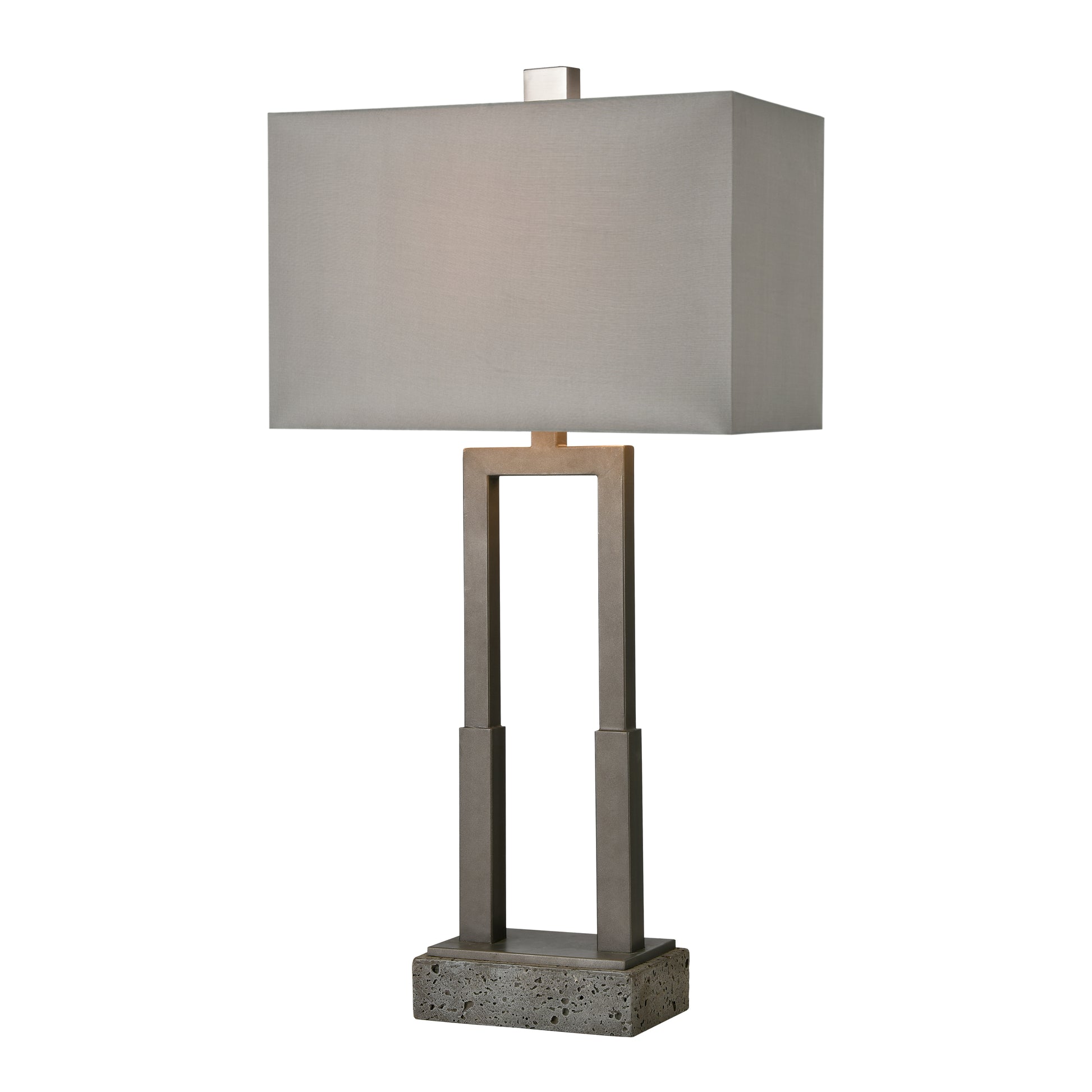 ELK SIGNATURE D4687 Courier 32'' High 1-Light Table Lamp - Pewter