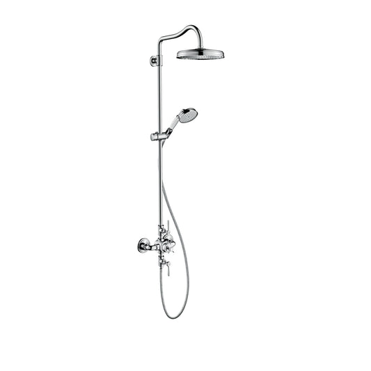 AXOR 16572001 Chrome Montreux Classic Showerpipe 2 GPM