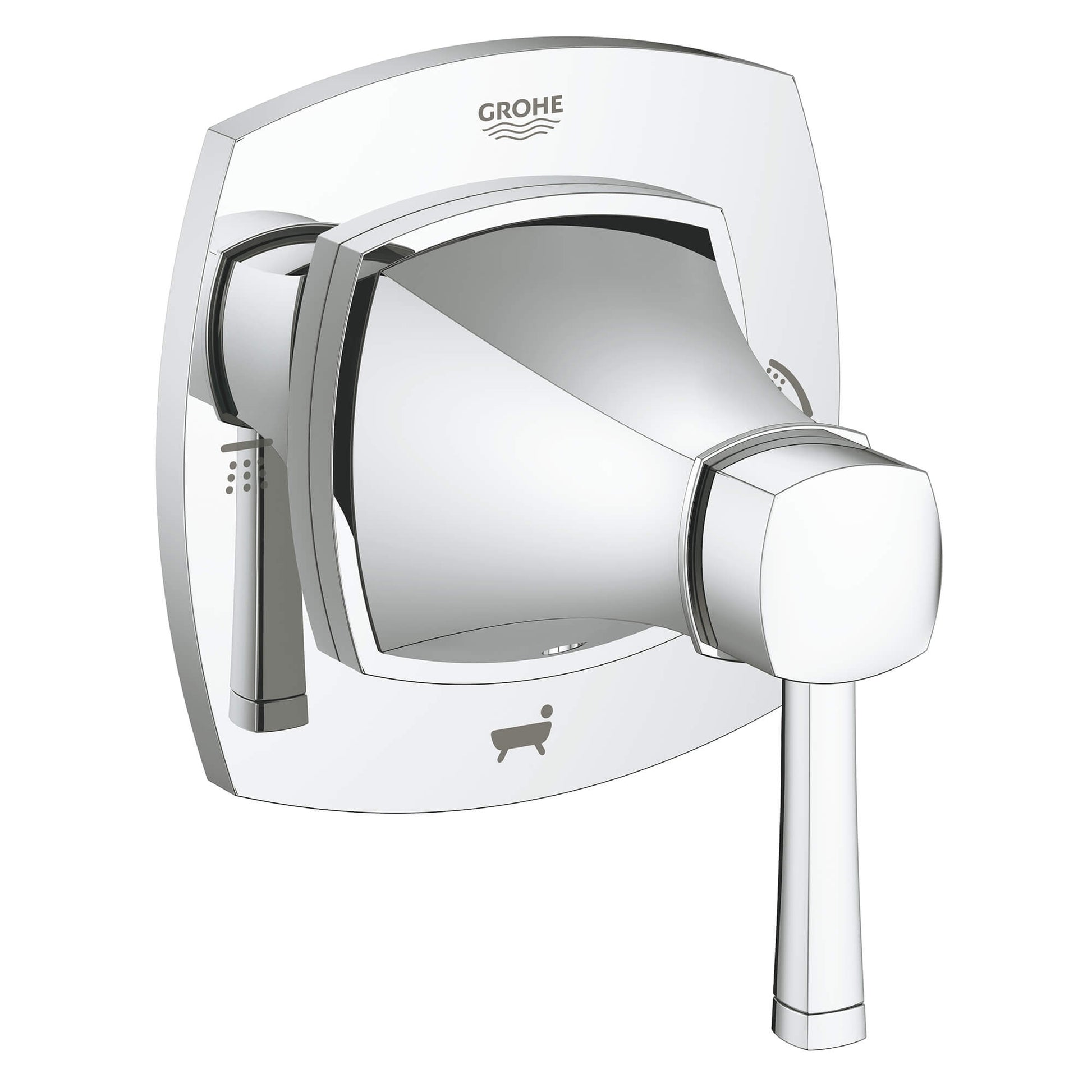 GROHE 19942000 Grandera Chrome 3-Way Diverter Trim