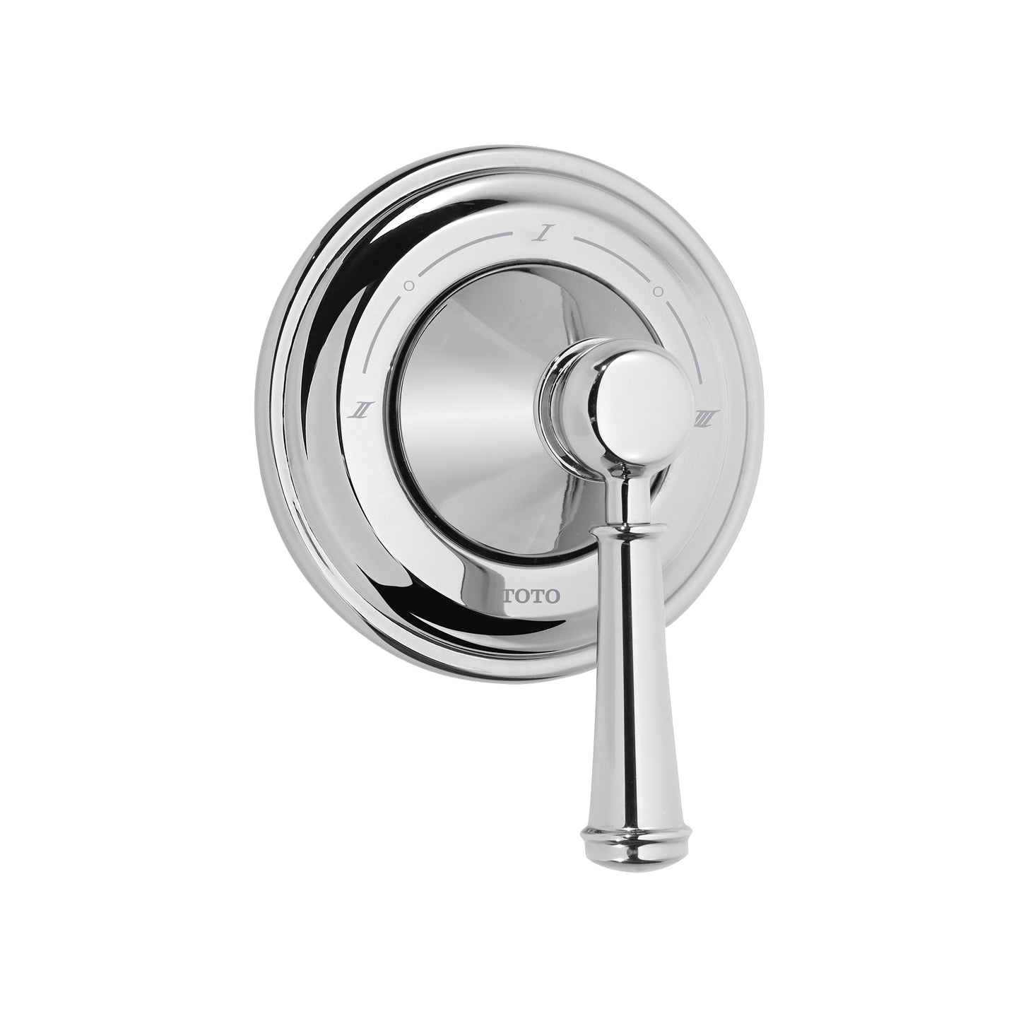 TOTO TS220X1#CP Vivian Lever Handle Three-Way Diverter Trim with Off , Polished Chrome