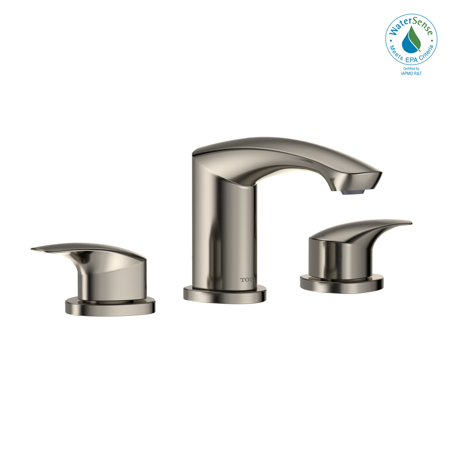 TOTO TLG09201U#PN GM 1.2 GPM Two Handle Widespread Bathroom Sink Faucet , Polished Nickel