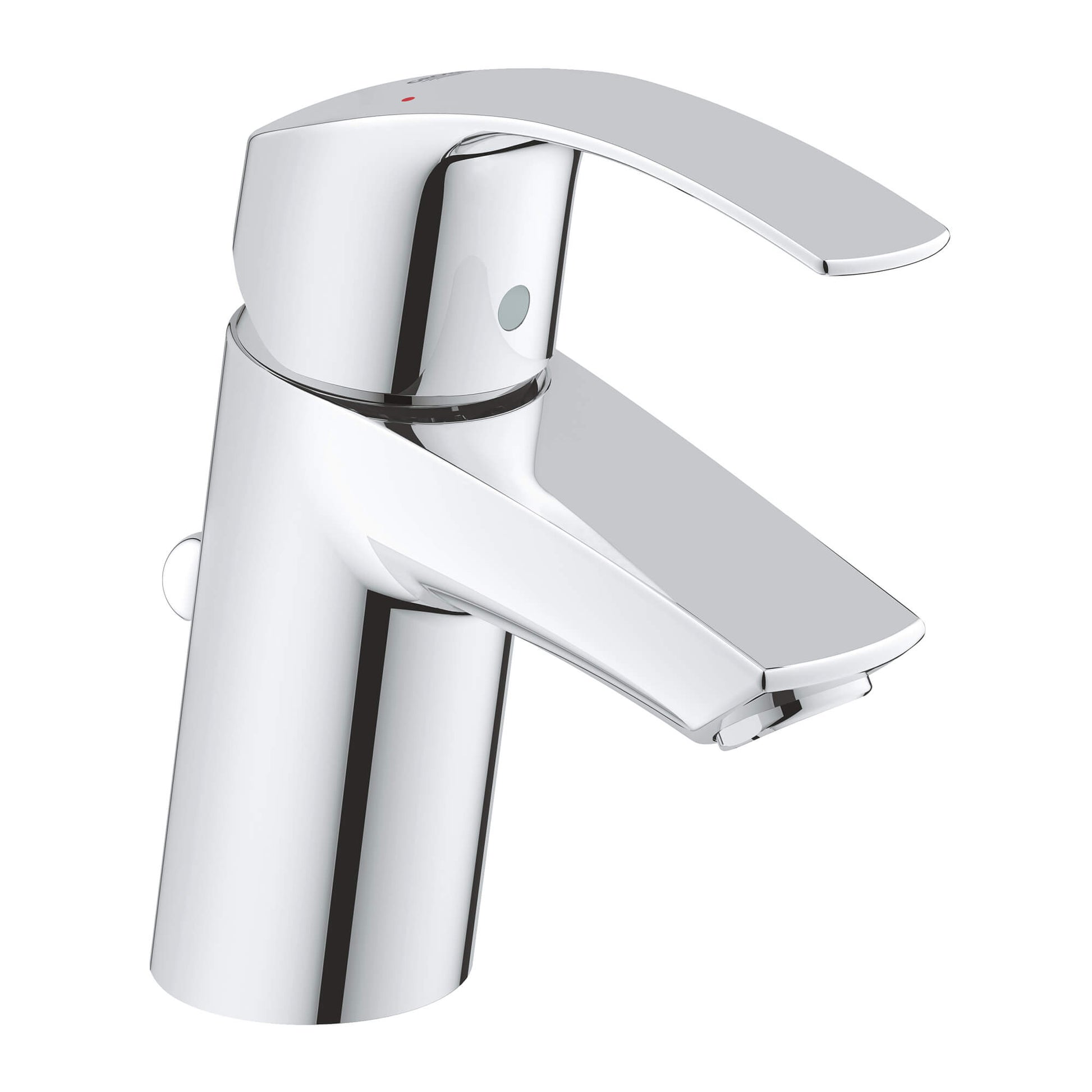 GROHE 3264200A Eurosmart Chrome Single Hole Single-Handle S-Size Bathroom Faucet 1.2 GPM
