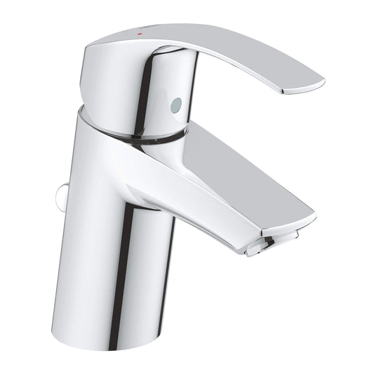 GROHE 3264200A Eurosmart Chrome Single Hole Single-Handle S-Size Bathroom Faucet 1.2 GPM