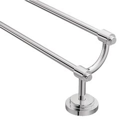 MOEN DN0722CH Iso  24" Double Towel Bar In Chrome