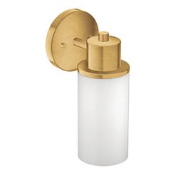 MOEN DN0761BG Iso  One Globe Bath Light In Brushed Gold