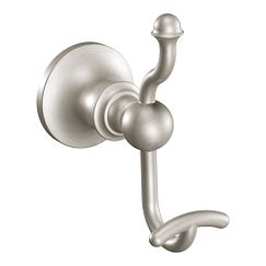 MOEN DN4403BN Vale  Double Robe Hook In Brushed Nickel