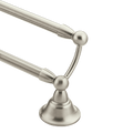 MOEN DN6822BN Sage  24" Double Towel Bar In Brushed Nickel