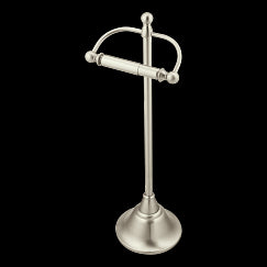 MOEN DN6850BN Sage  Freestanding Paper Holder In Brushed Nickel