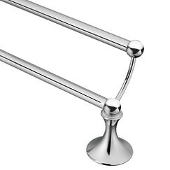 MOEN DN7722CH Lounge  24" Double Towel Bar In Chrome