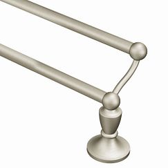 MOEN DN8222BN Wembley  24" Double Towel Bar In Brushed Nickel