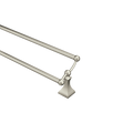 MOEN DN8322BN Retreat  24" Double Towel Bar In Brushed Nickel