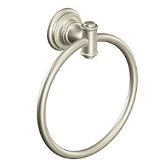 MOEN DN9186BN Ellsworth  Towel Ring In Brushed Nickel