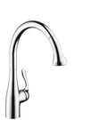 HANSGROHE 06460000 Allegro E Gourmet Semi-Pro Kitchen Faucet, 2-Spray Pull-Down, 1.75 GPM in Chrome