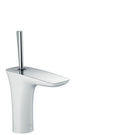 HANSGROHE 15070401 PuraVida Single-Hole Faucet 110, 1.2 GPM in White/Chrome