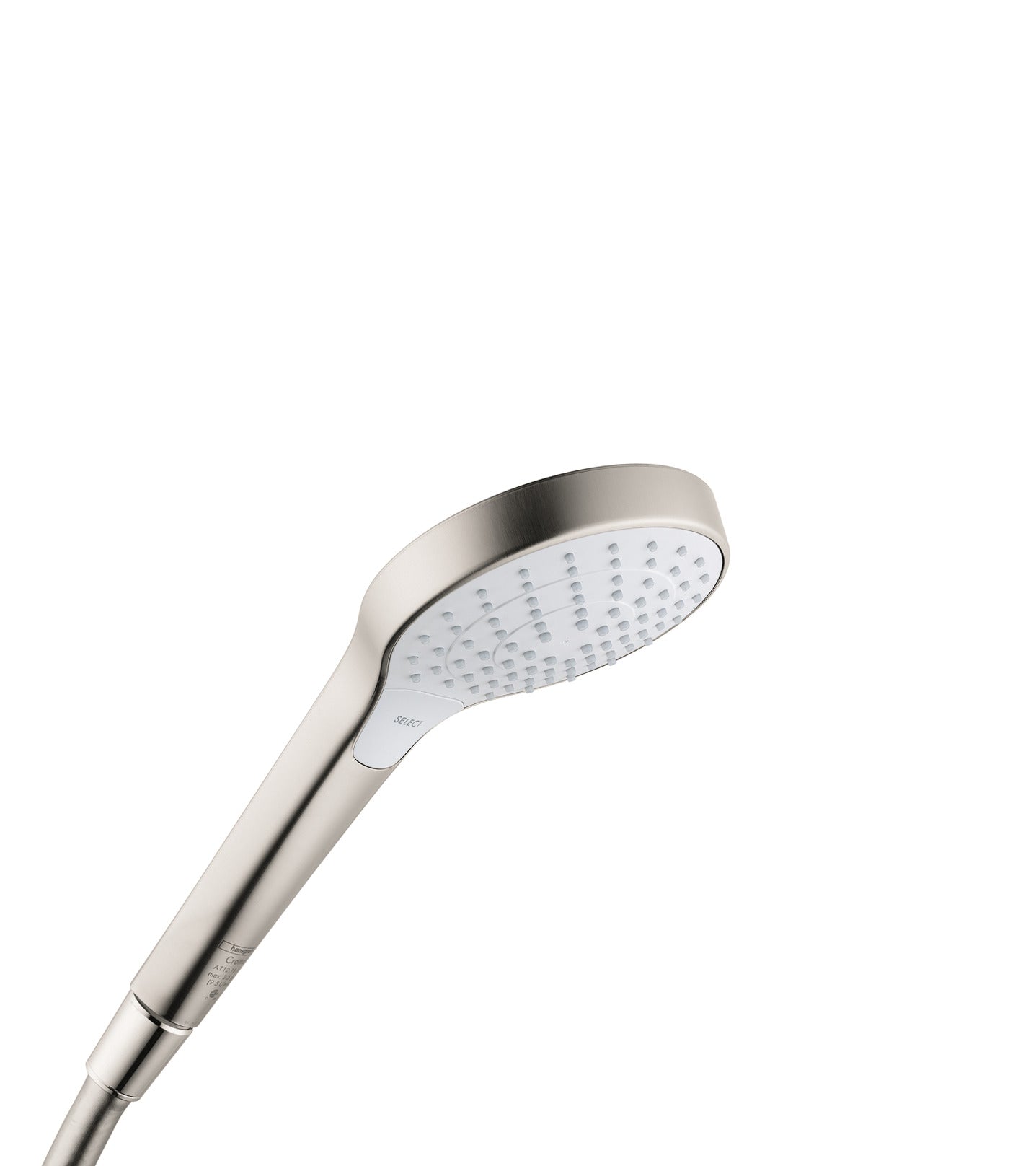 HANSGROHE 26803821 Brushed Nickel Croma Select S Modern Handshower 2.5 GPM